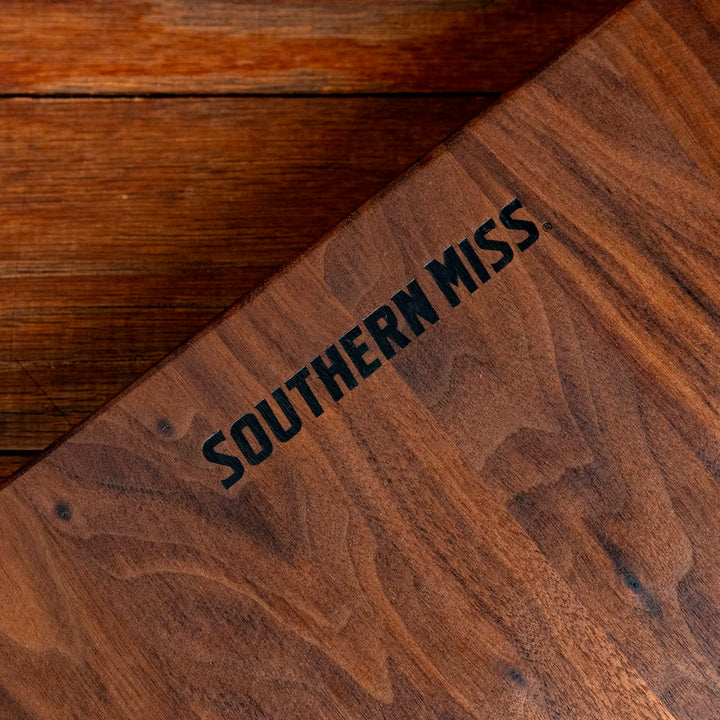 Walnut Southern Miss Home Plate Serving Board | Southern Miss