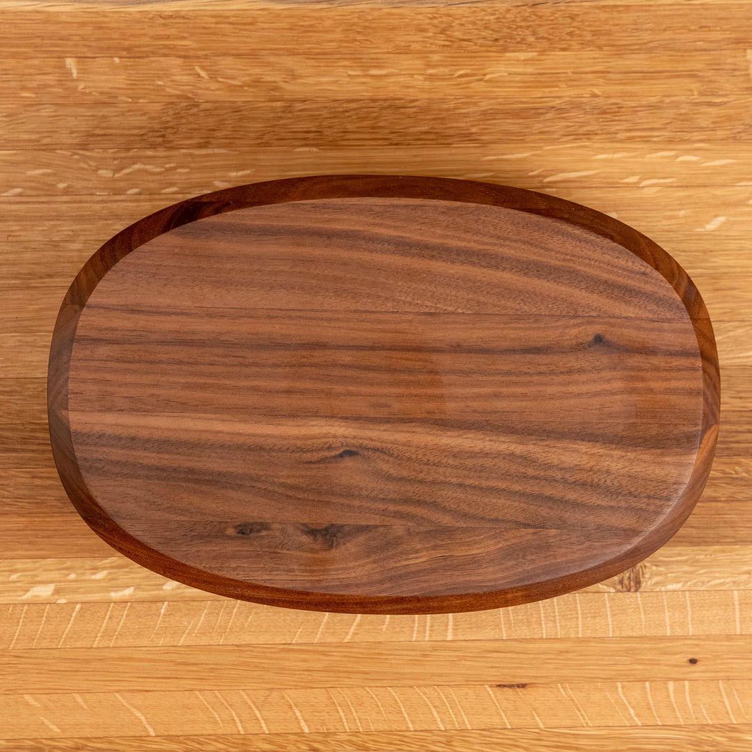 Walnut Oval Serving Board