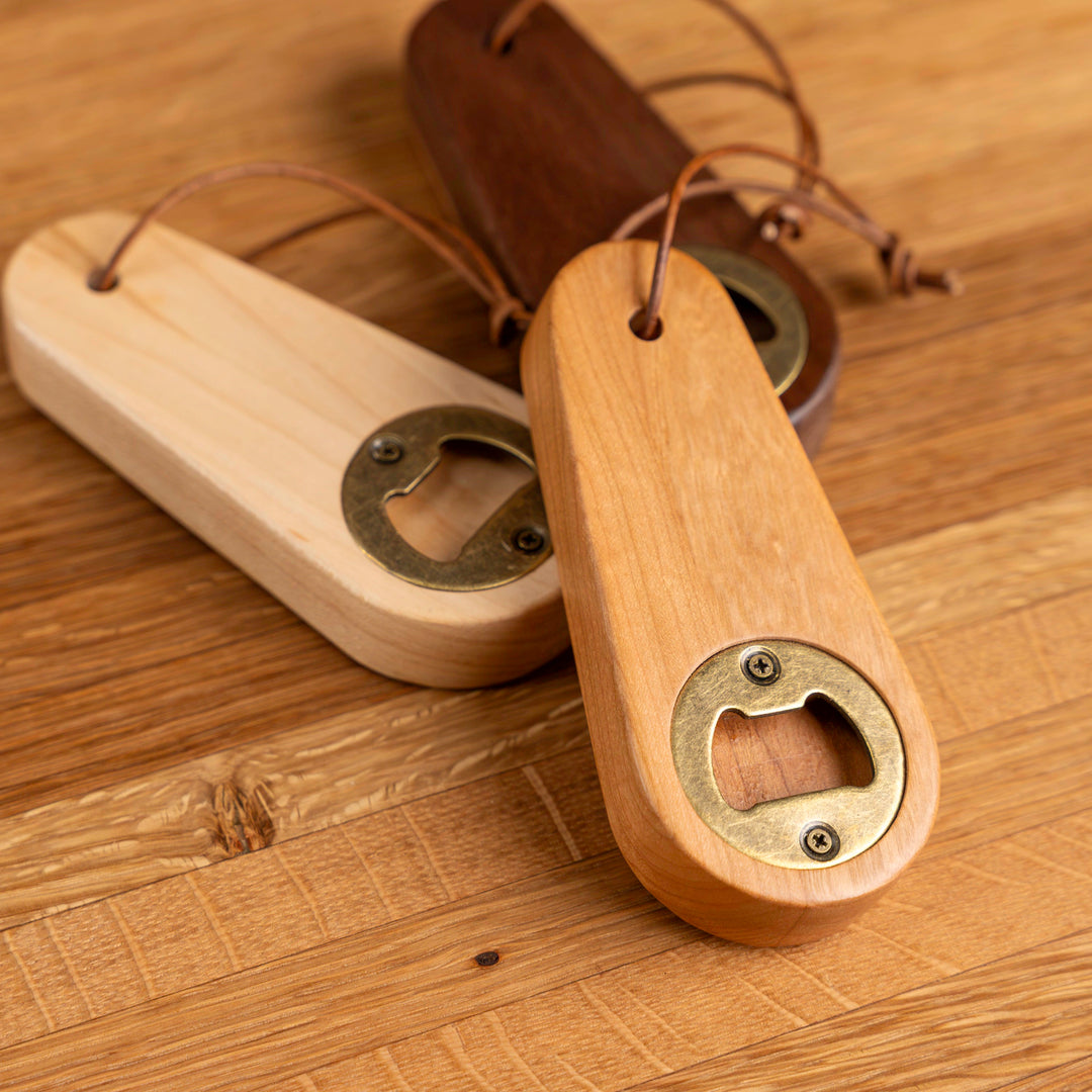Cherry Wooden Bottle Opener