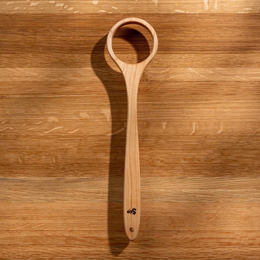 Wooden Dough Whisk -Single