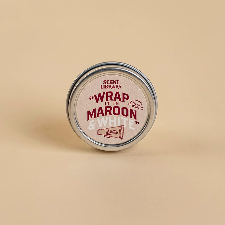 Wrap It In Maroon & White Scent Sample