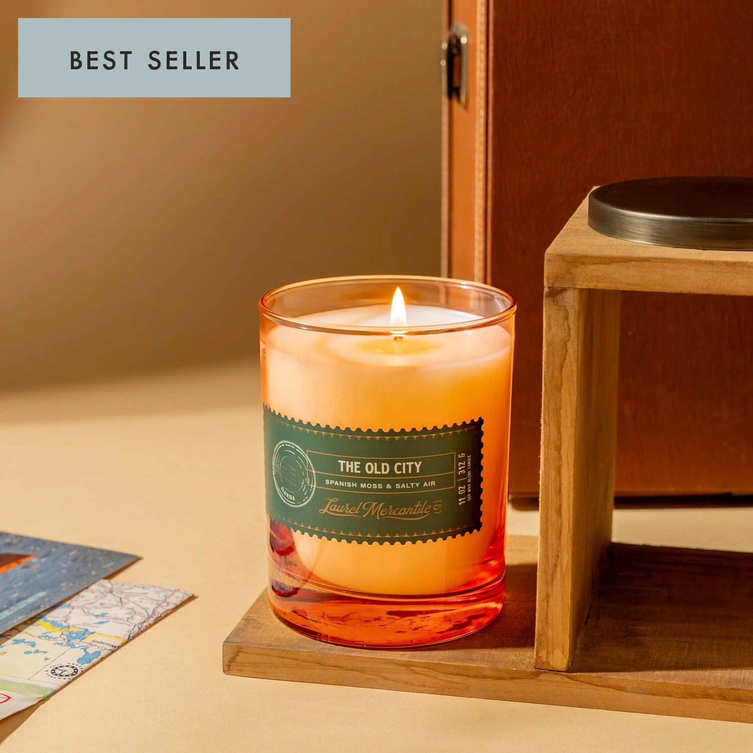 Laurel Mercantile The Old City Candle - Thumbnail 3