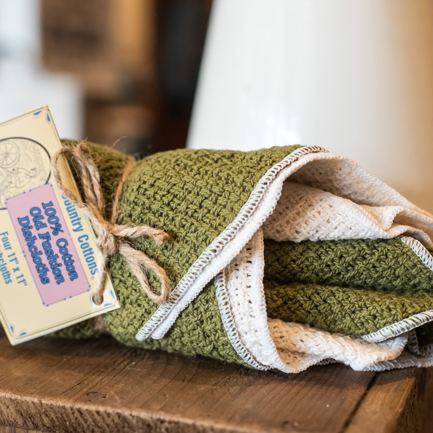 Country Cottons:: made in USA 100% cotton dishcloths and kitchen towels--high  quality