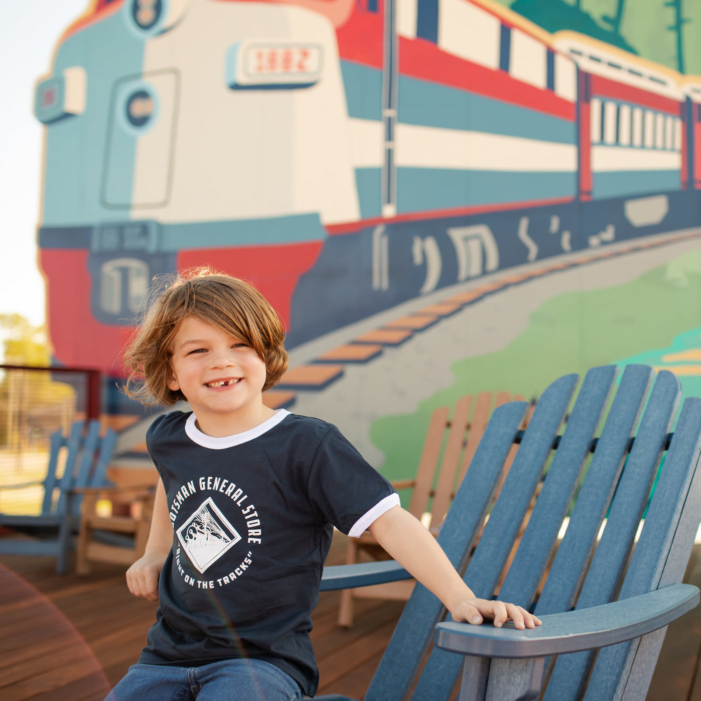 Kid's Train T-Shirt