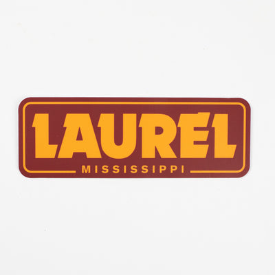 Laurel Die Cut Decal