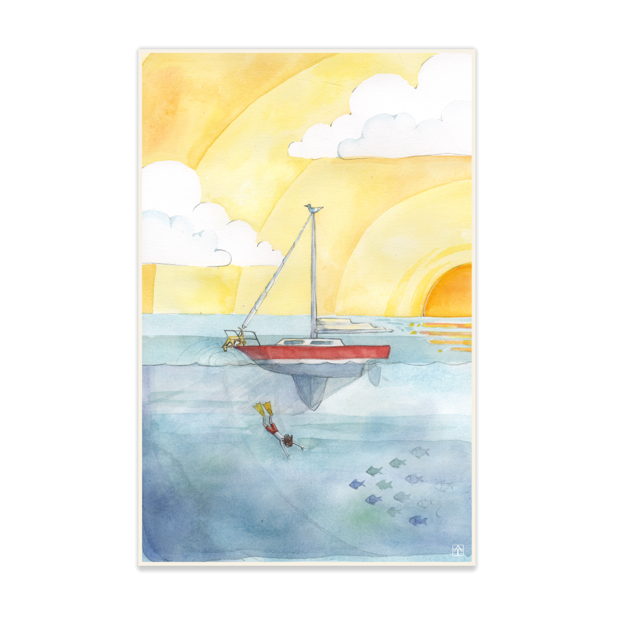 Adam Trest Adventure | Sailing Print