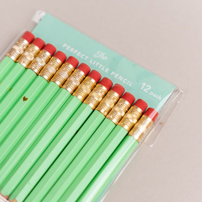 Gold Heart Mini Pencils