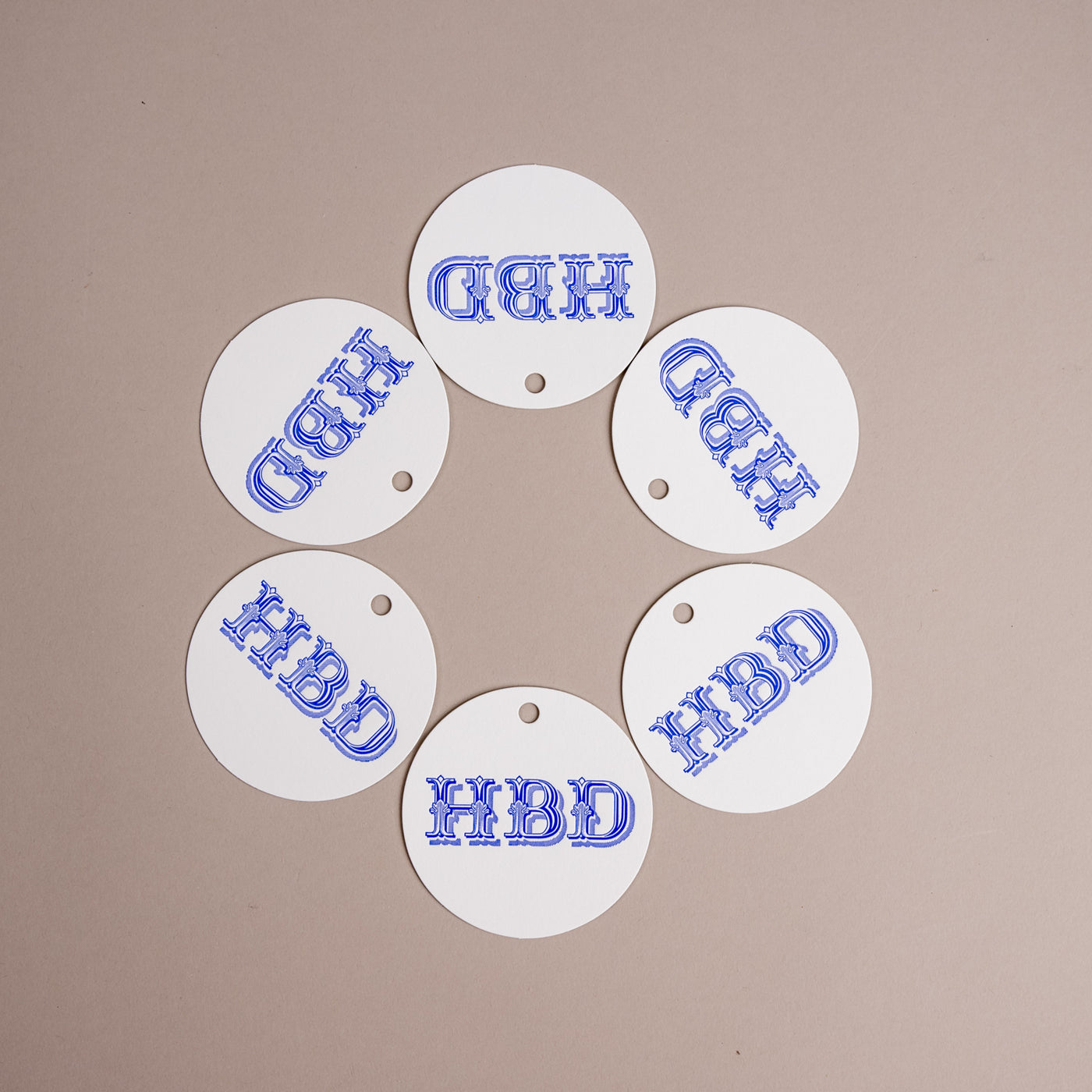 Gift Tags - HBD