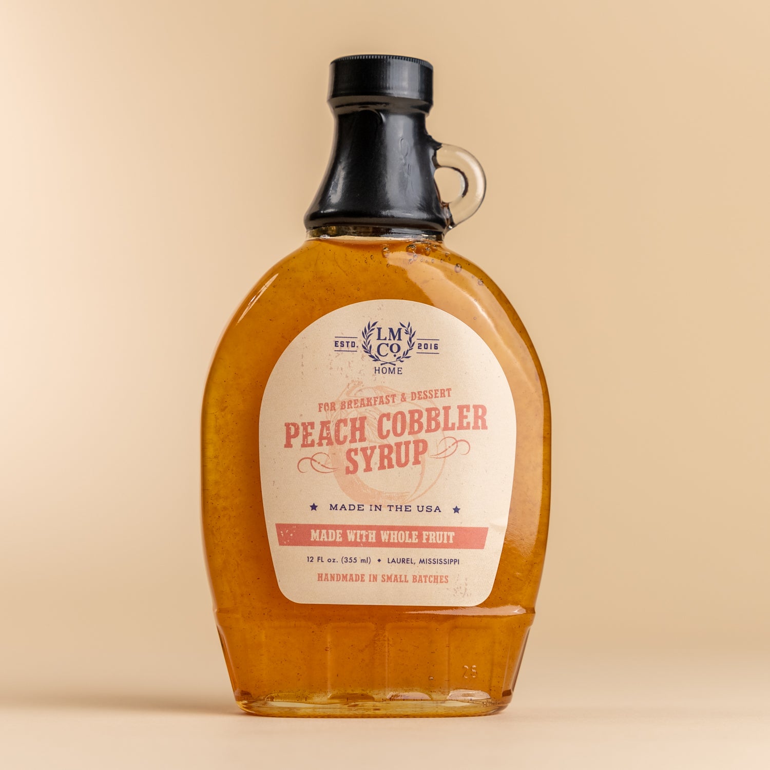 LMCo. Peach Cobbler Syrup – Laurel Mercantile