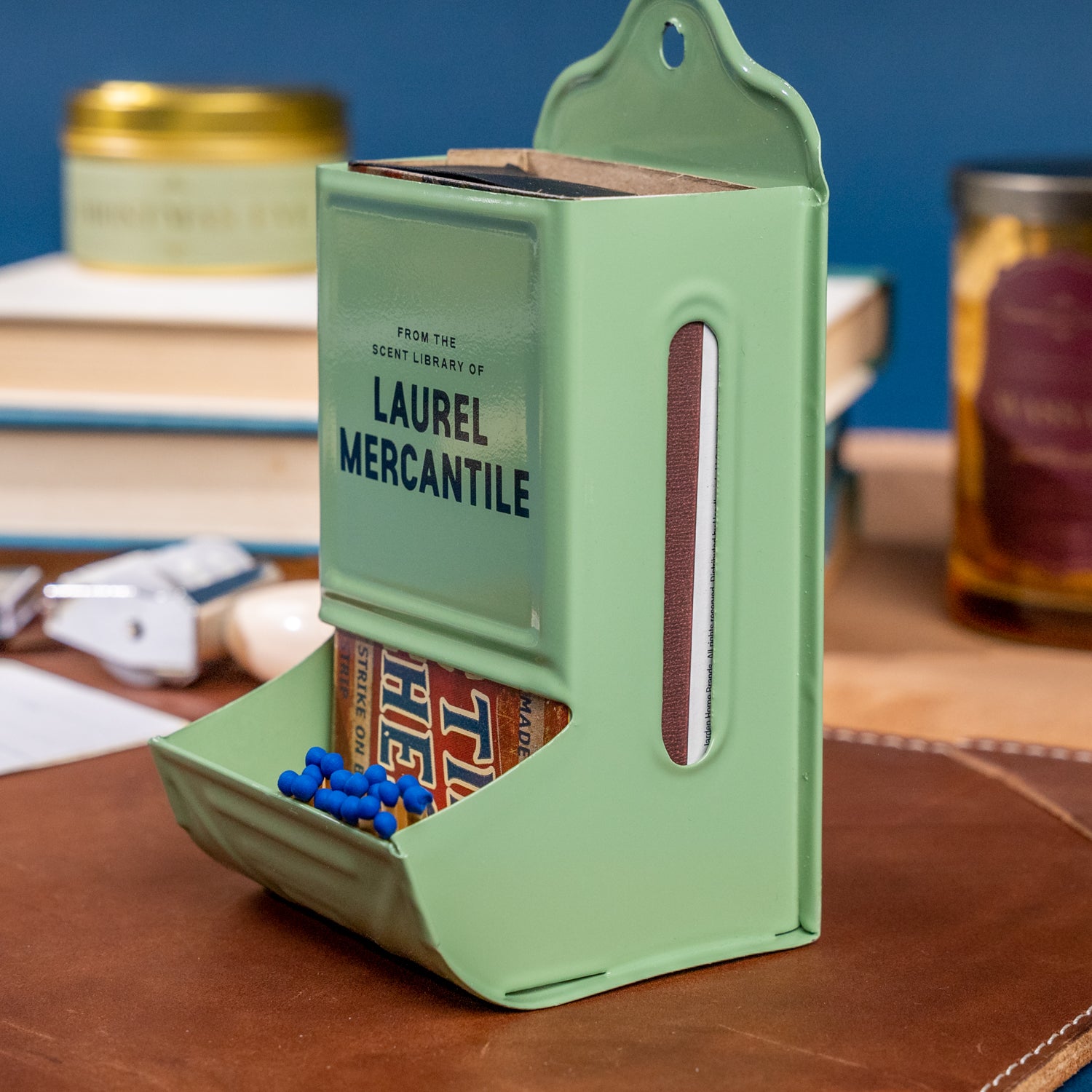 Scent Library Enameled Matchbox Holder – Laurel Mercantile