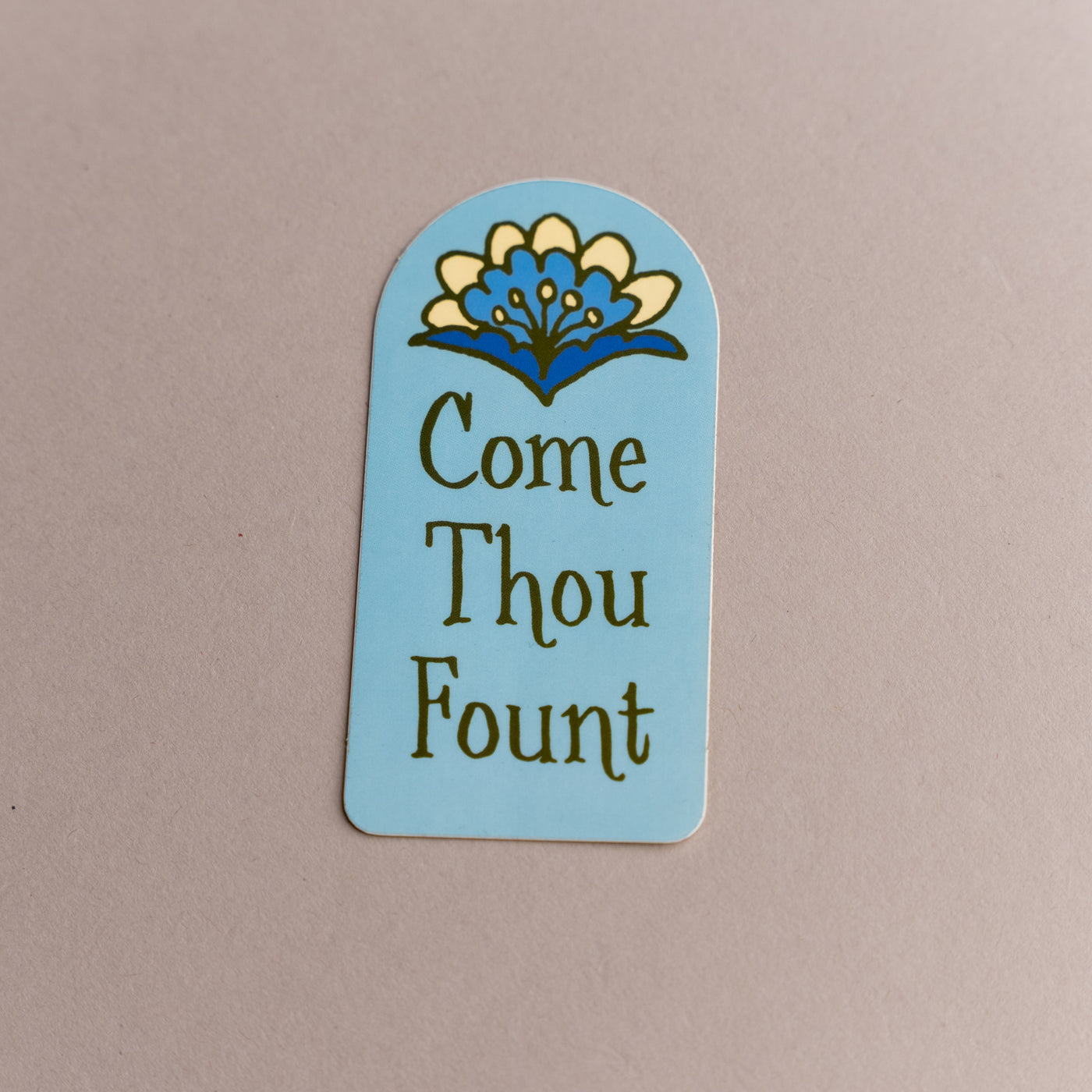 Come Thou Fount Hymn Sticker