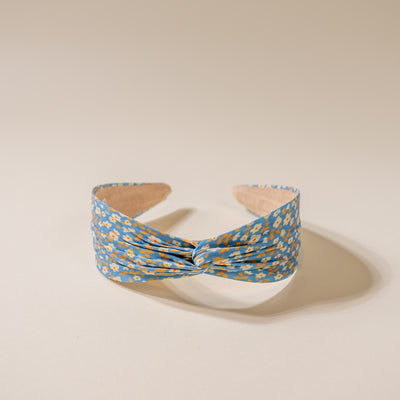 Mallorie's Mini Blue Floral Headband