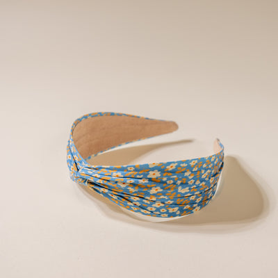 Mallorie's Mini Blue Floral Headband