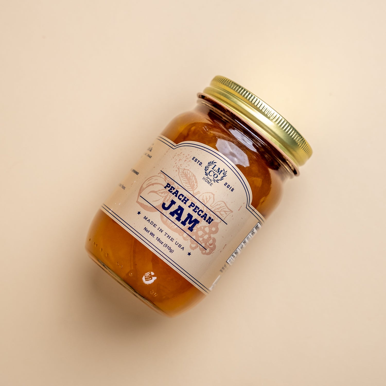 LMCo. Peach Pecan Jam – Laurel Mercantile