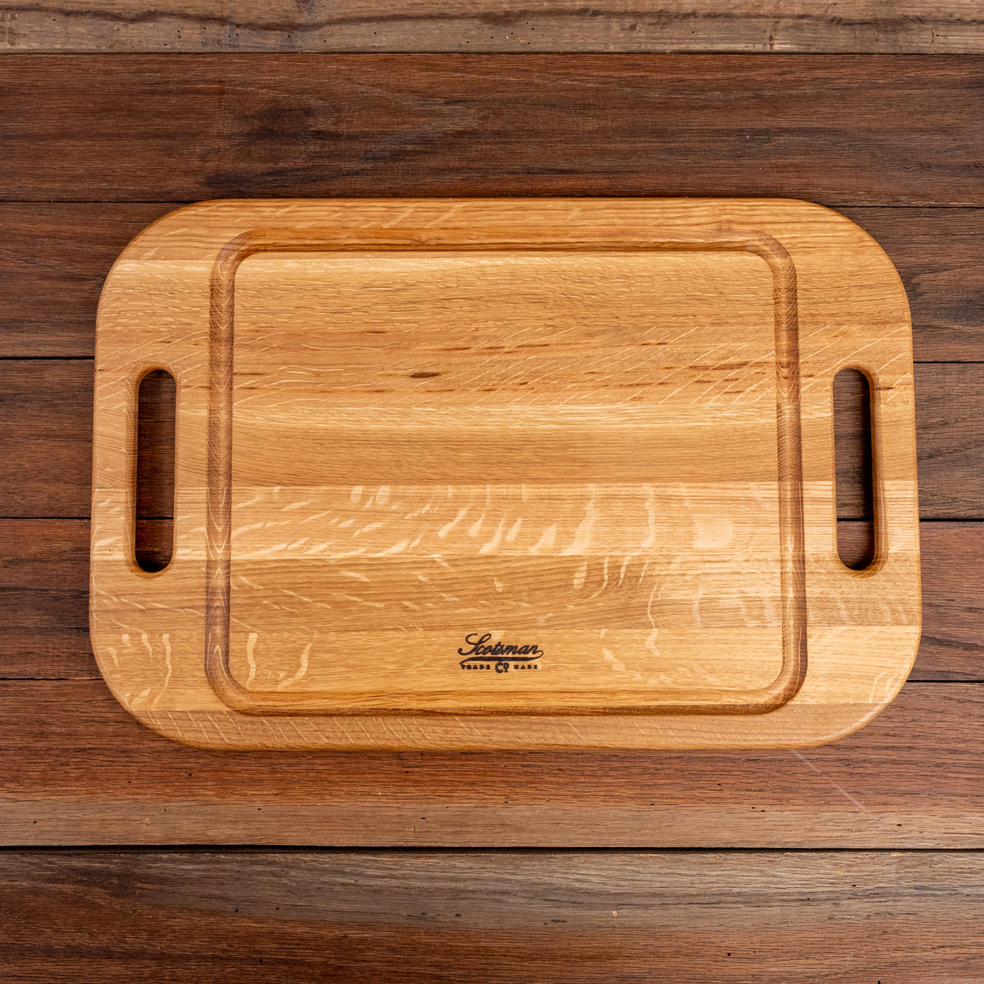 White Oak Grilling Board with Handles