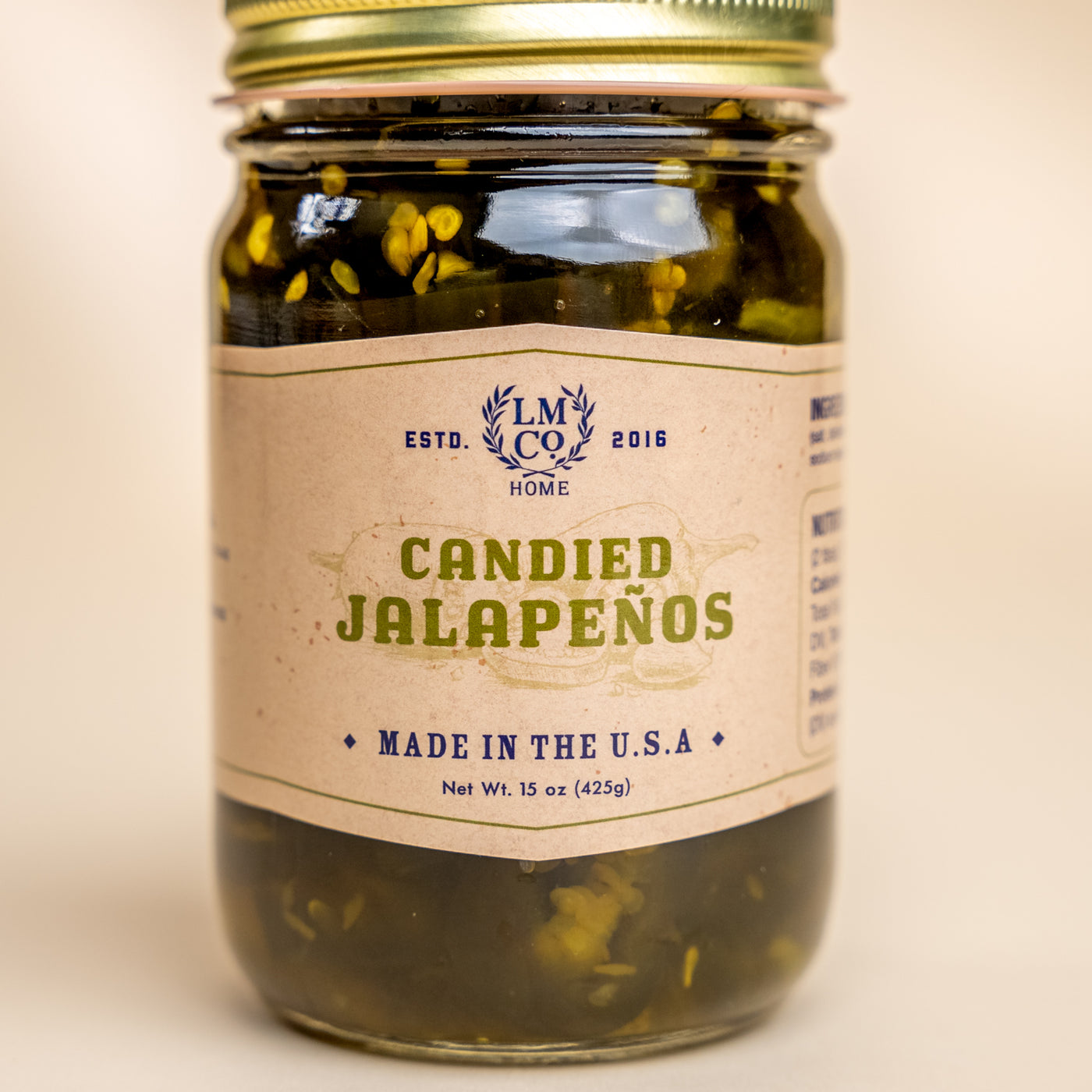 LMCo. Candied Jalapeños