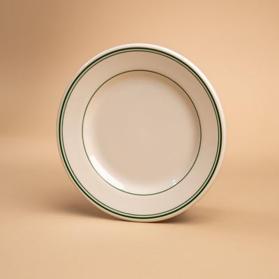 Green Band Salad Plate