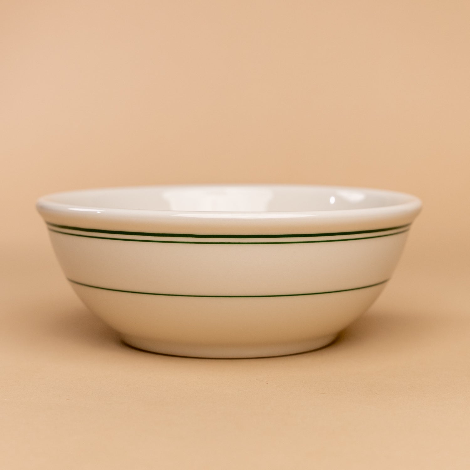 Green Band Nappy Bowl Laurel Mercantile