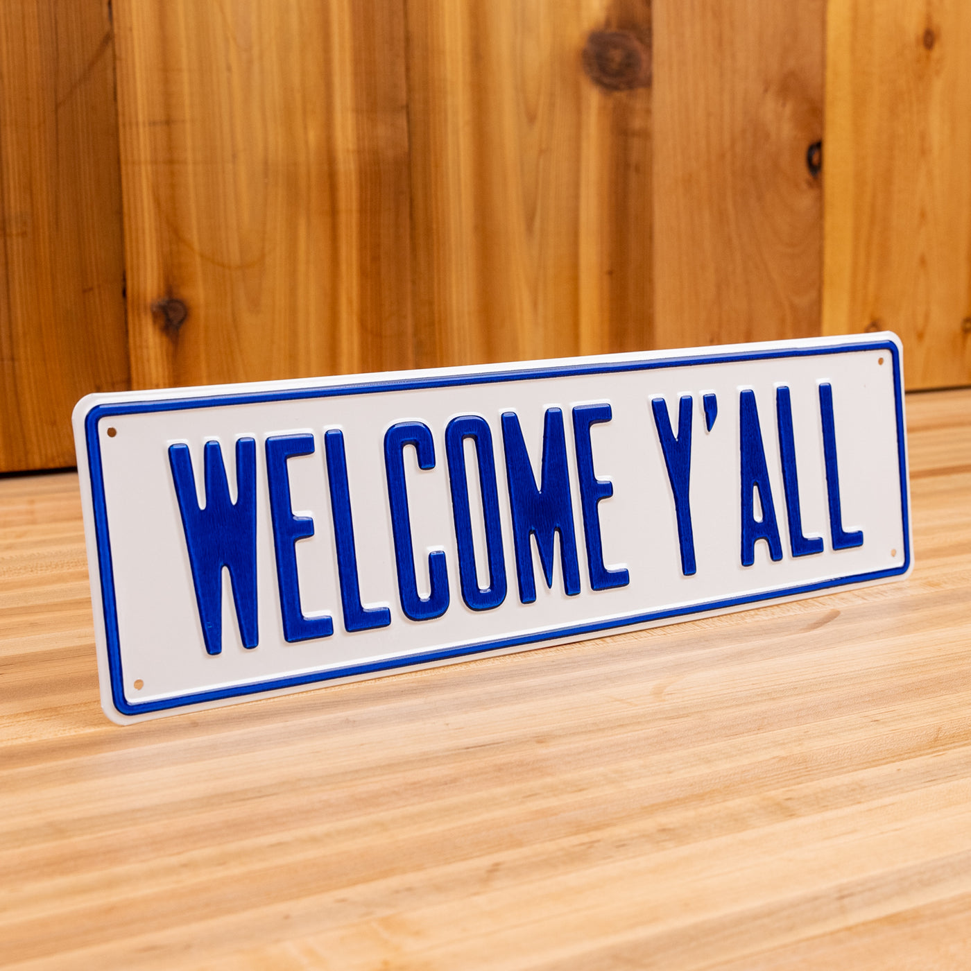 Welcome Y'all Sign