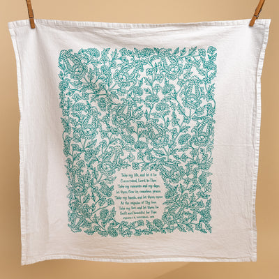 Take My Life and Let It Be Hymn Tea Towel