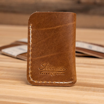 Scotsman Leather Business Card Holder