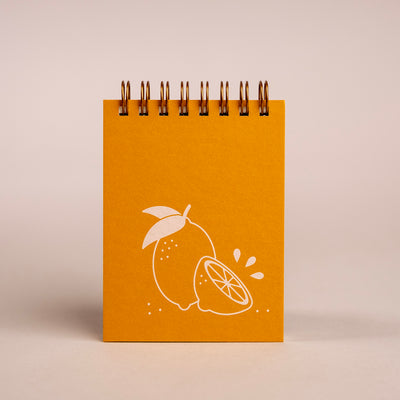 Lemon Mini Jotter Notebook