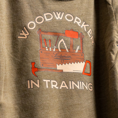 Woodworker in Training Onesie