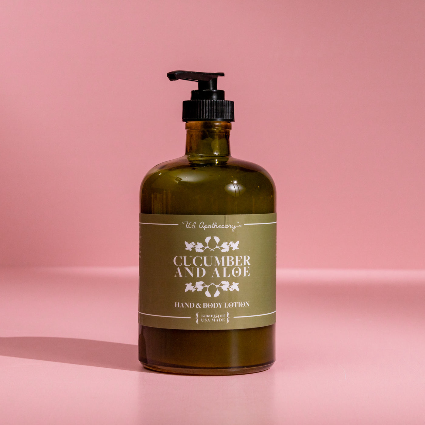 US Apothecary Cucumber + Aloe Hand and Body Lotion