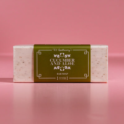 US Apothecary Cucumber + Aloe Bar Soap