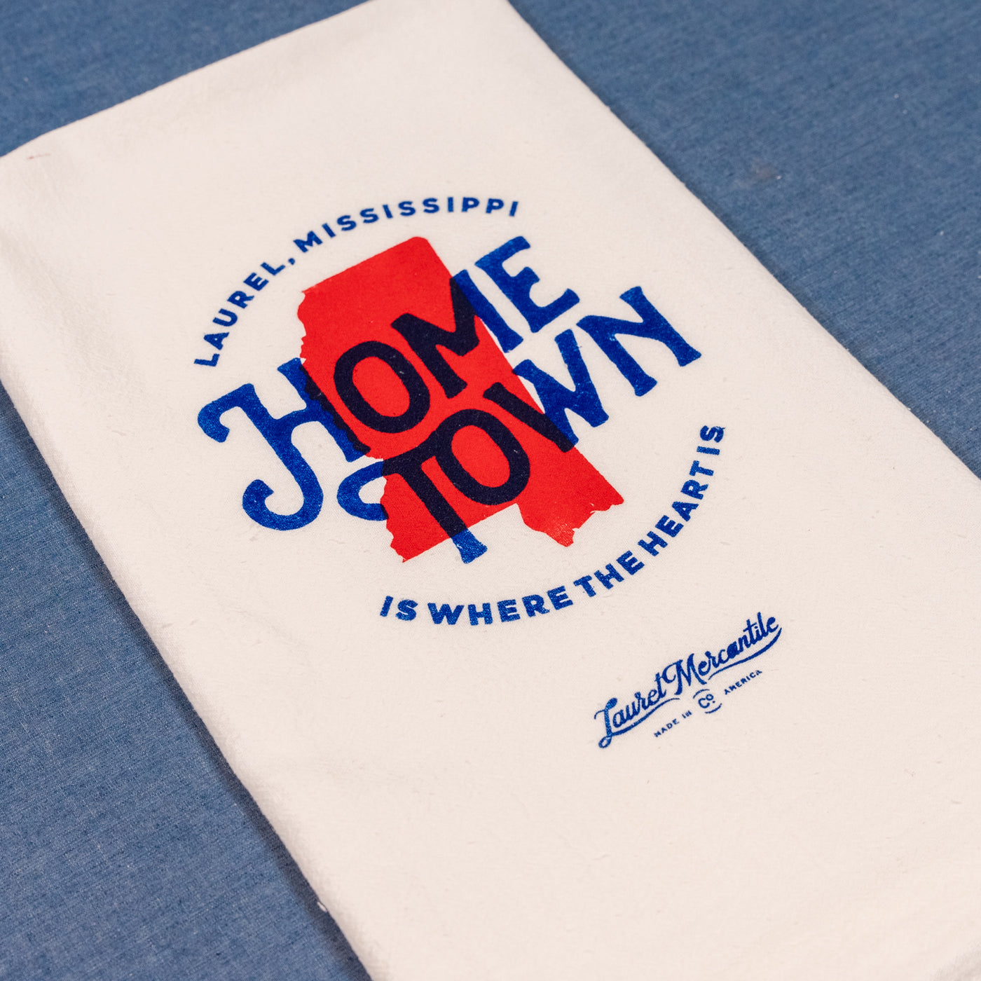 Hometown State Tea Towel