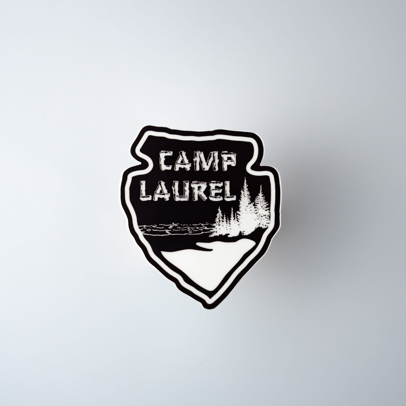 Camp Laurel Die Cut Decal