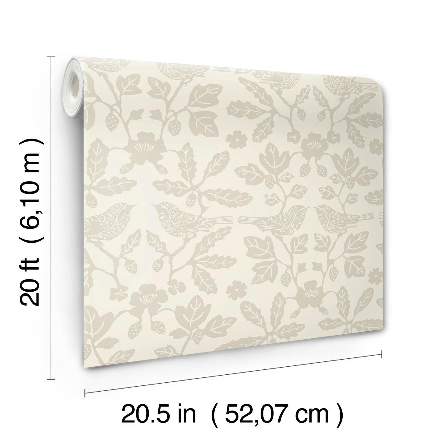 Sparrow & Oak Premium Peel + Stick Wallpaper Roll – Laurel Mercantile Co.