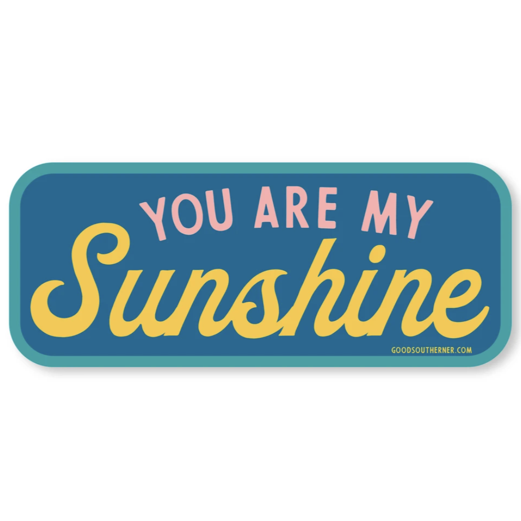 You Are My Sunshine Vinyl Sticker
