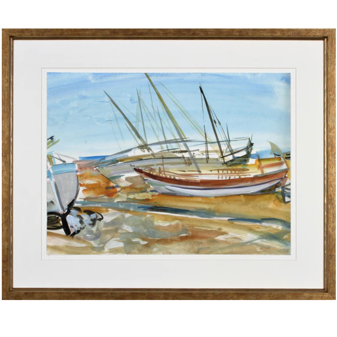 Watercolor Sails I