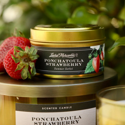 Ponchatoula Strawberry 4 oz. Candle