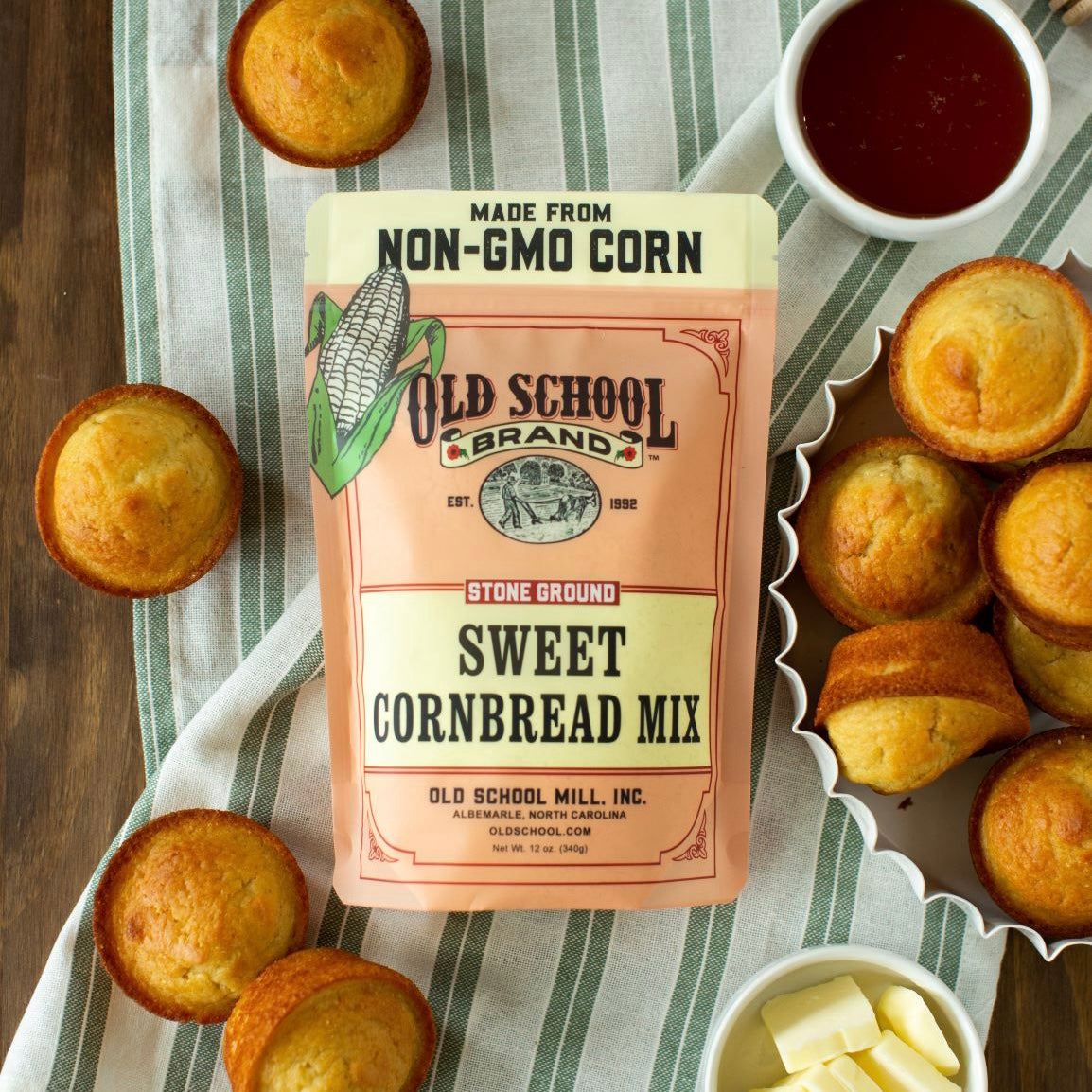 Old School Brand Sweet Cornbread Mix