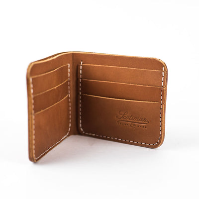 Scotsman Leather Bi-Fold Wallet